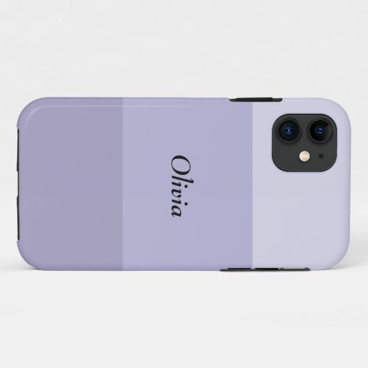 Coques Case-Mate iPhone Bleu Ombre rayé (Dos (Horizontal))