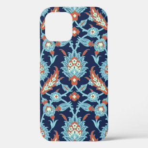 Case-Mate iPhone Case Bleu Orange Blanc Turc Oriental Floral