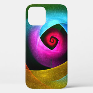 Case-Mate iPhone Case Bleu orange rose moderne Art Abstrait Motif #24