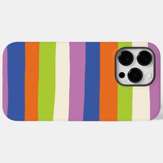 Coques Case-Mate iPhone Bleu, orange, violet, vert et (Verso (horizontal))