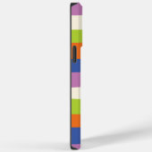 Coques Case-Mate iPhone Bleu, orange, violet, vert et (Verso / Droite)