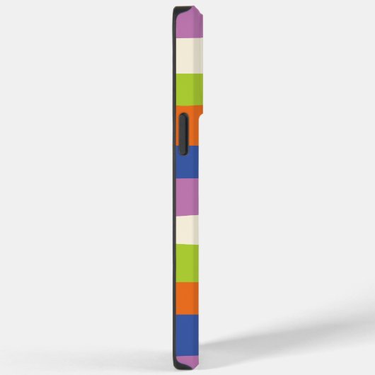 Coques Case-Mate iPhone Bleu, orange, violet, vert et (Verso / Droite)