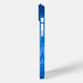 Coques Case-Mate iPhone Bleu Oriental Peacock Birds (Verso / Gauche)