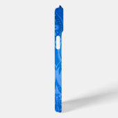 Coques Case-Mate iPhone Bleu Oriental Peacock Birds (Verso / Droite)