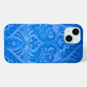 Coques Case-Mate iPhone Bleu Oriental Peacock Birds (Verso (horizontal))
