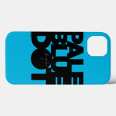 Coques Case-Mate iPhone Bleu pâle (Verso (horizontal))