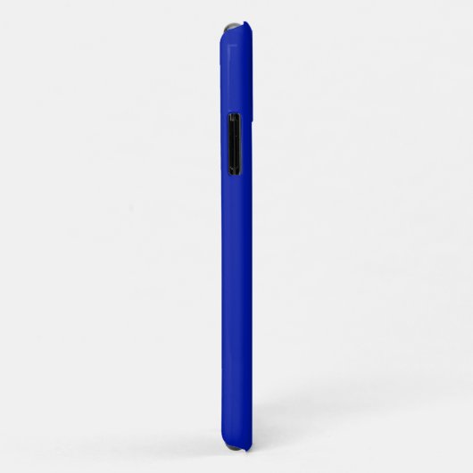 Coques Case-Mate iPhone Bleu (Pantone) (couleur solide) (Dos/Droite)