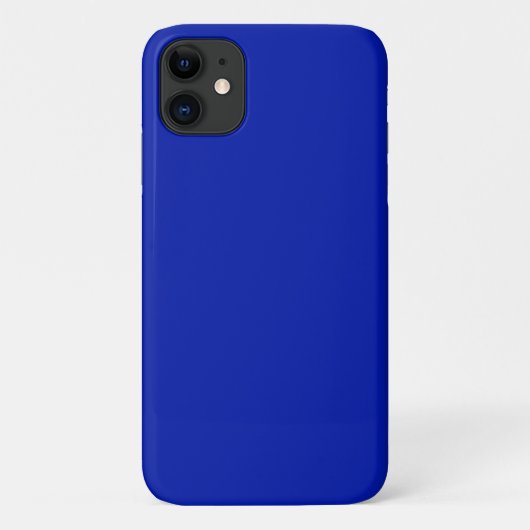 Coques Case-Mate iPhone Bleu (Pantone) (couleur solide) (Dos)
