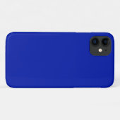 Coques Case-Mate iPhone Bleu (Pantone) (couleur solide) (Dos (Horizontal))