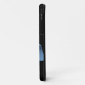 Coques Case-Mate iPhone Bleu papillon (Dos/Gauche)