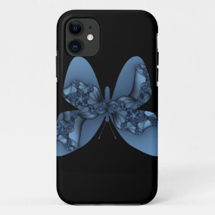 Etui iPhone Case-Mate Bleu papillon