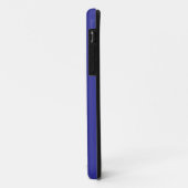 Coques Case-Mate iPhone Bleu (pigment) (couleur solide) (Dos/Gauche)