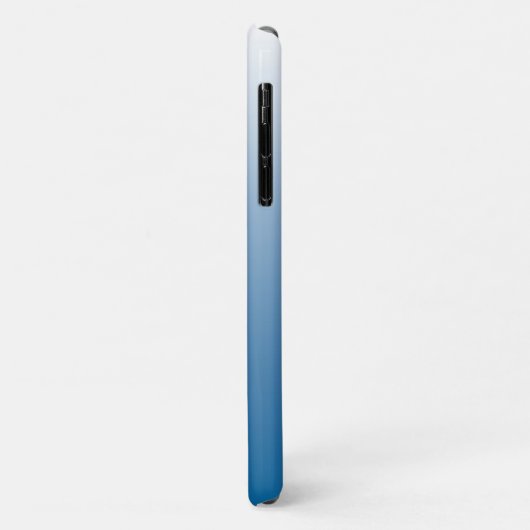 Coques Case-Mate iPhone Bleu Plage Couleur Dégradé (Dos/Gauche)