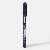 Coques Case-Mate iPhone Bleu Plumbago (Verso / Droite)