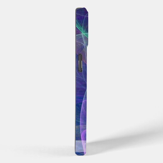Coques Case-Mate iPhone Bleu pourpre Turquoise Airline Abstraction Monogra (Verso / Droite)