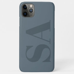 Case-Mate iPhone Case Bleu Poussiéreux Rustique Aquarelle Minimaliste Co