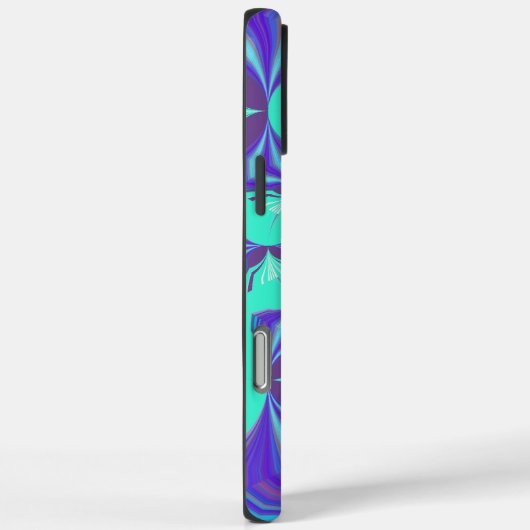 Coques Case-Mate iPhone Bleu précieux (Verso / Droite)