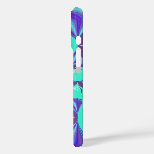 Coques Case-Mate iPhone Bleu précieux (Verso / Gauche)