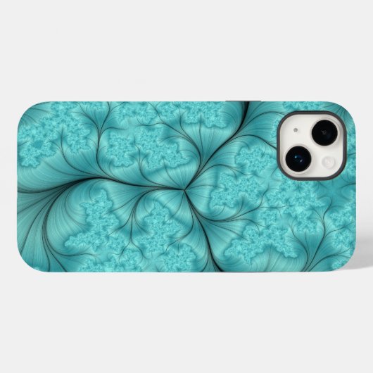 Coques Case-Mate iPhone Bleu précieux (Verso (horizontal))