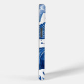Coques Case-Mate iPhone Bleu Preppy Shells Starfish (Verso / Droite)