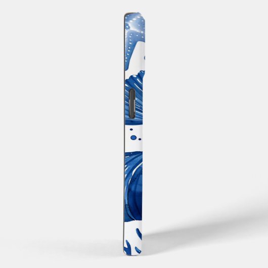 Coques Case-Mate iPhone Bleu Preppy Shells Starfish (Verso / Droite)