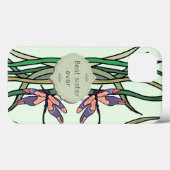 Coques Case-Mate iPhone Bleu rose mignon libellules Feuille vert Soeur (Verso (horizontal))