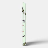 Coques Case-Mate iPhone Bleu rose mignon libellules Feuille vert Soeur (Verso / Gauche)