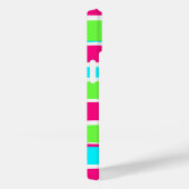 Coques Case-Mate iPhone Bleu rose vert (Verso / Droite)