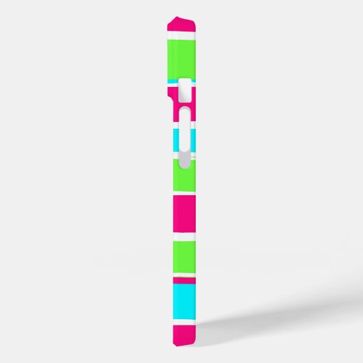 Coques Case-Mate iPhone Bleu rose vert (Verso / Gauche)