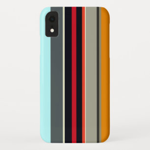 Case-Mate iPhone Case Bleu Rouge Argent Multicolore