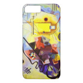 Coques Case-Mate iPhone Bleu rouge jaune Kandinsky peinture Abstraite (Dos)