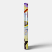 Coques Case-Mate iPhone Bleu rouge jaune Kandinsky peinture Abstraite (Verso / Gauche)