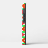 Coques Case-Mate iPhone Bleu, rouge vert Printemps/Pâques diamant (Verso / Gauche)