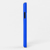 Coques Case-Mate iPhone Bleu (RYB) (couleur solide) (Dos/Droite)