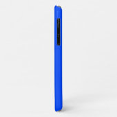 Coques Case-Mate iPhone Bleu (RYB) (couleur solide) (Dos/Gauche)