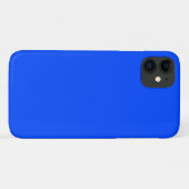 Coques Case-Mate iPhone Bleu (RYB) (couleur solide) (Dos (Horizontal))