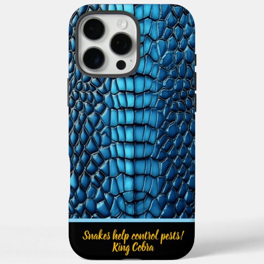 Coques Case-Mate iPhone Bleu serpent brillant dans la lumière (Verso)