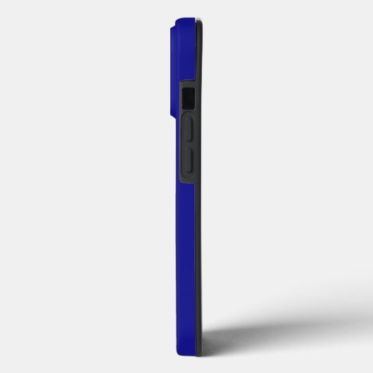 Coques Case-Mate iPhone Bleu solide (Verso / Gauche)