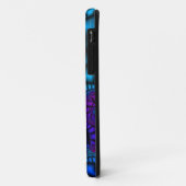 Coques Case-Mate iPhone Bleu soyeux (Dos/Gauche)