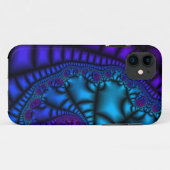 Coques Case-Mate iPhone Bleu soyeux (Dos (Horizontal))