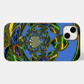 Coques Case-Mate iPhone Bleu traditionnel (Verso (horizontal))