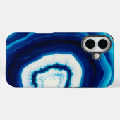Coques Case-Mate iPhone Bleu tranche d'âge | Abstrait (Verso (horizontal))