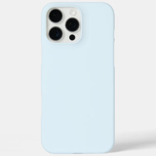 Coques iPhone 16 Pro Max Bleu Très Léger - Enchantant Couleur Plate