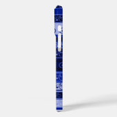 Coques Case-Mate iPhone Bleu Vélos sur les bandes (Verso / Gauche)