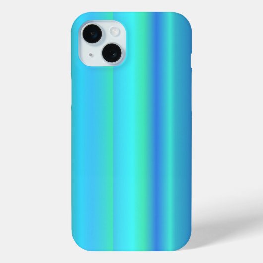 Coques Case-Mate iPhone Bleu Vert arc-en-ciel rayures (Verso)