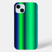 Coques Case-Mate iPhone Bleu Vert arc-en-ciel rayures (Verso)