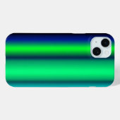 Coques Case-Mate iPhone Bleu Vert arc-en-ciel rayures (Verso (horizontal))