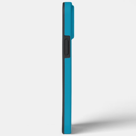 Coques Case-Mate iPhone Bleu-vert (couleur solide) (Verso / Droite)