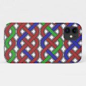 Coques Case-Mate iPhone Bleu, vert et rouge céleste noeuds (Dos (Horizontal))