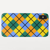 Coques Case-Mate iPhone Bleu Vert Jaune Orange (Dos (Horizontal))